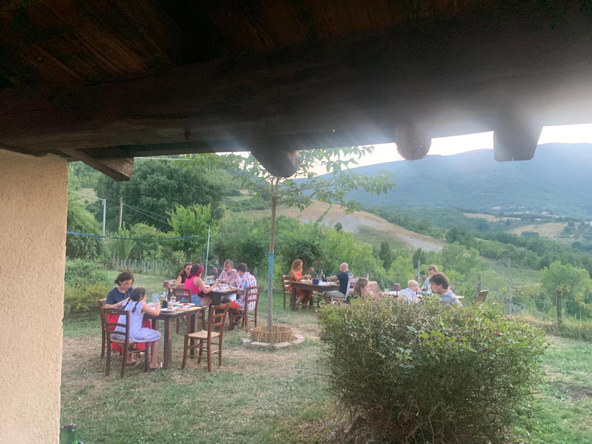 Agriturismo Il Covo Del Solengo Valtopina Exterior foto